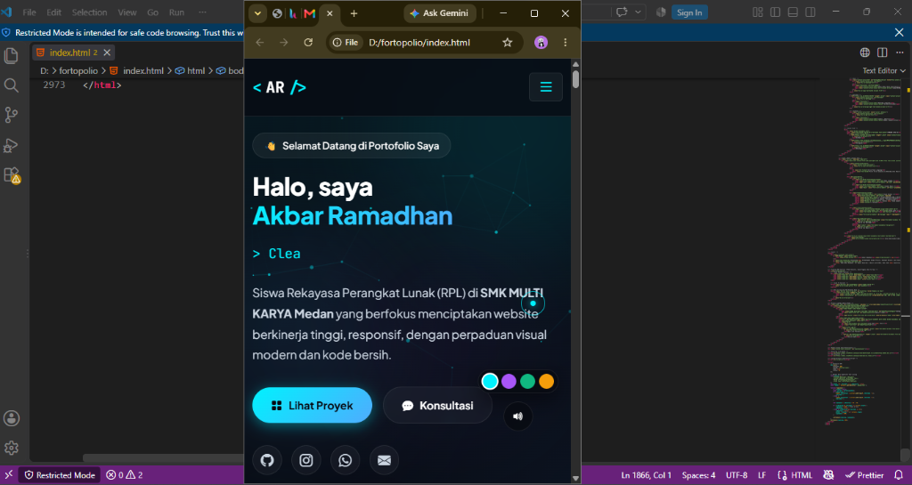 Responsive Web Development Project